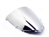 Kawasaki Ninja Zx-10R Chrome Double Bubble Windscreen Shield 2004-2005